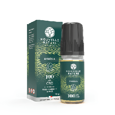 E - Liquide Amnesia - Nouvelle Nature - Taux: CBD 300mg CBN 300mg - BYCLOPE