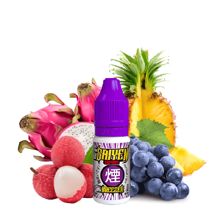 E - Liquide Breezer 10ml - Saiyen Vapors - BYCLOPE
