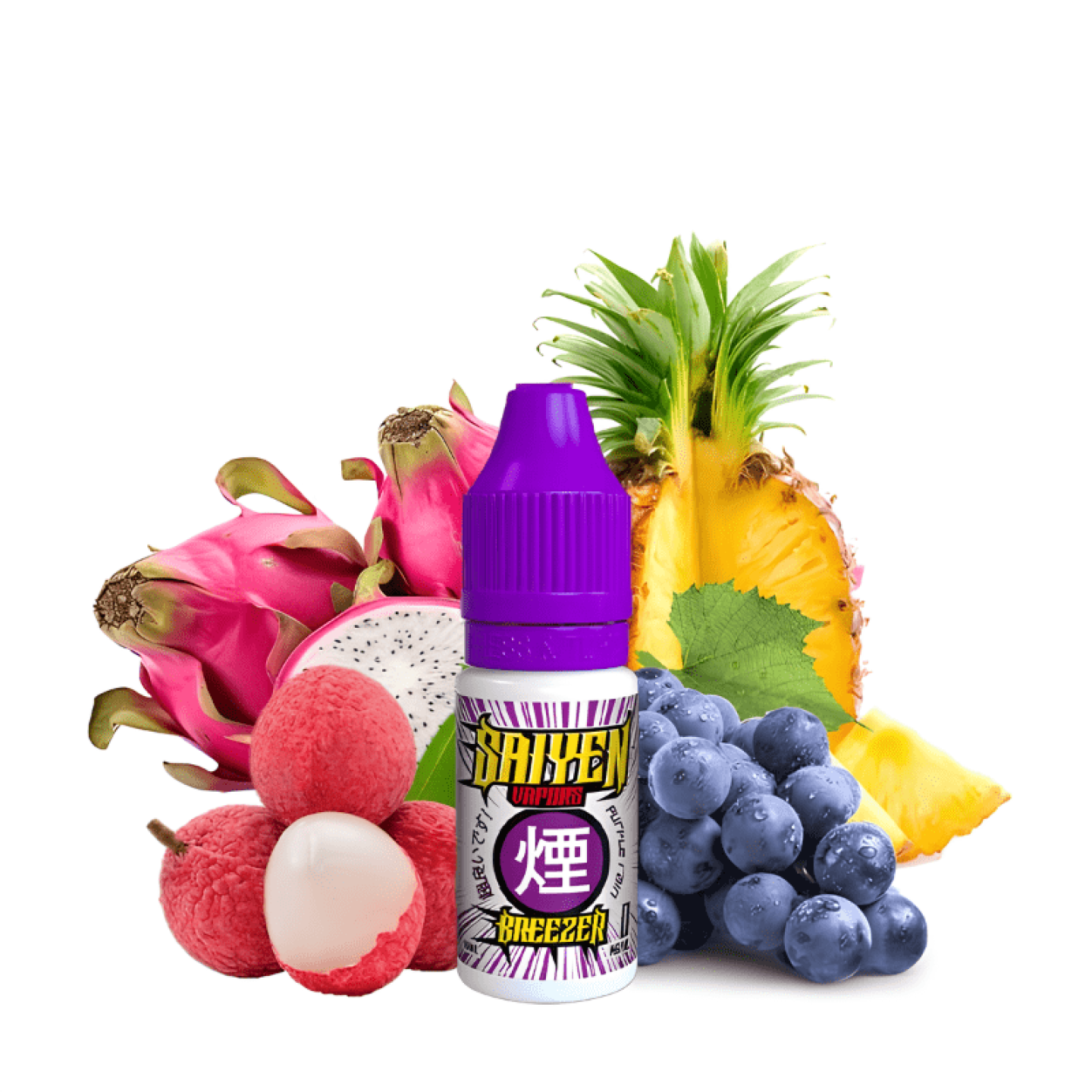 E - Liquide Breezer 10ml - Saiyen Vapors - BYCLOPE