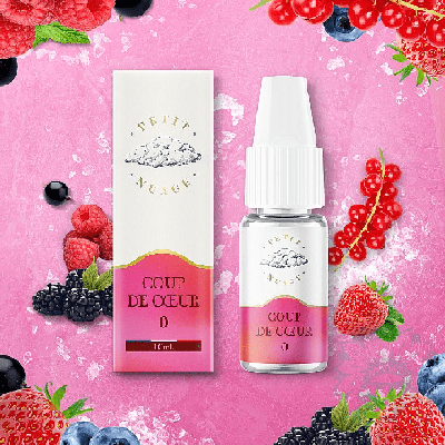 E-Liquide Coup De Coeur 10ml - Petit Nuage - BYCLOPE