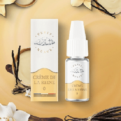E-Liquide Crème De La Reine 10ml - Petit Nuage - BYCLOPE