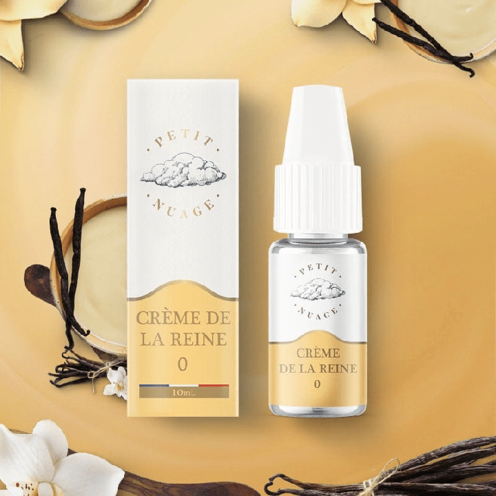 E-Liquide Crème De La Reine 10ml - Petit Nuage - BYCLOPE