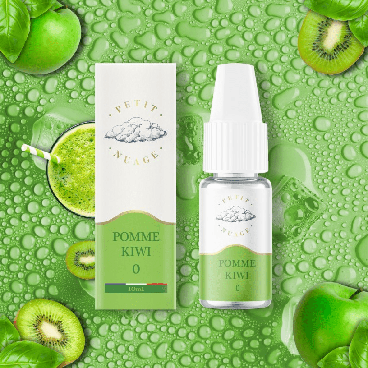 E-Liquide Pomme Kiwi 10ml - Petit Nuage - BYCLOPE
