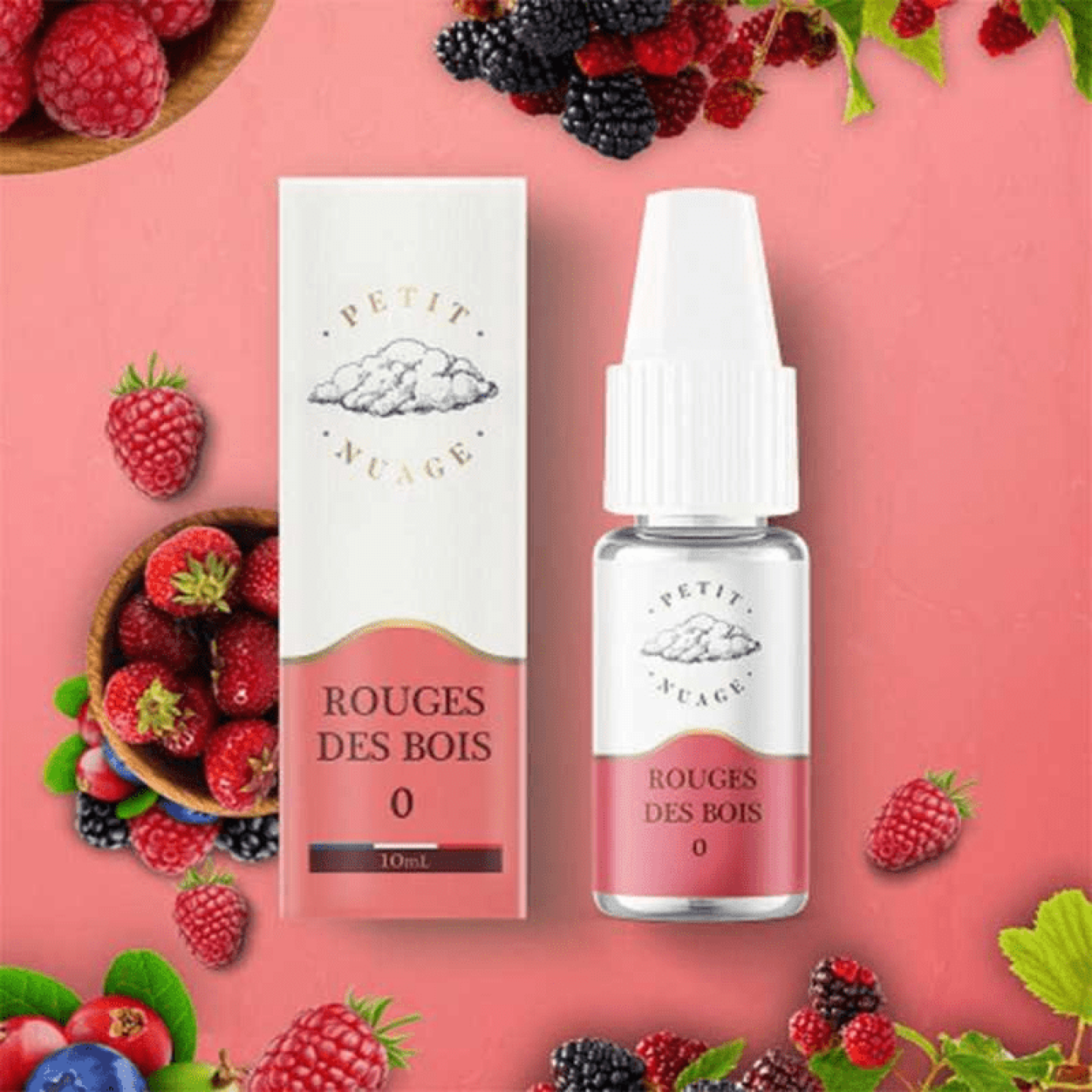 E-Liquide Rouges Des Bois 10ml - Petit Nuage - BYCLOPE