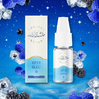 E-Liquide Rêve Bleu 10ml - Petit Nuage - BYCLOPE