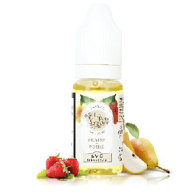 E-liquide Fraise Poire 10ml - Le Petit Verger - BYCLOPE