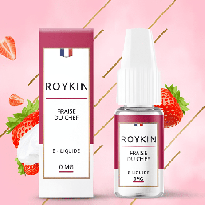 E-liquide Fraise du Chef 10ml Roykin