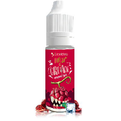 Freeze Ice Grenade 10ml Liquideo - e-liquide grenade glacée - ByClope