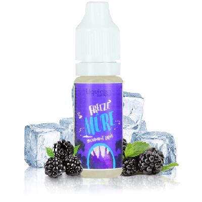 Freeze Mûre 10ml Liquideo - e-liquide mûre glacée - ByClope