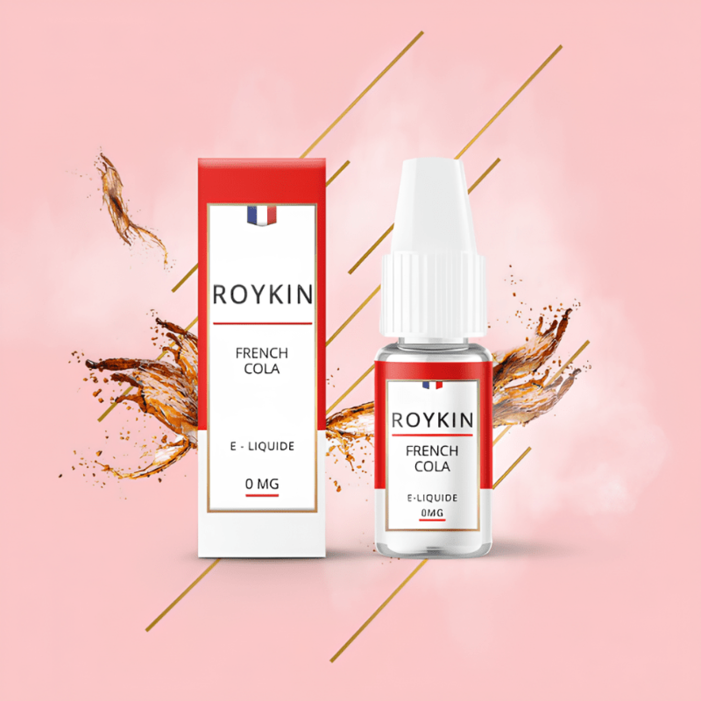 E-liquide French Cola 10ml Roykin