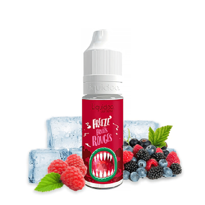 Fruits Rouges Freeze 10ml Liquideo - e-liquide fruits rouges frais - ByClope