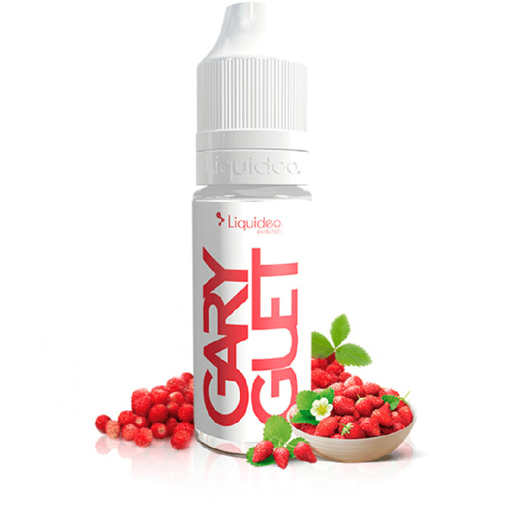 Gary Guet 10ml Liquideo - e-liquide fraise bonbon - ByClope