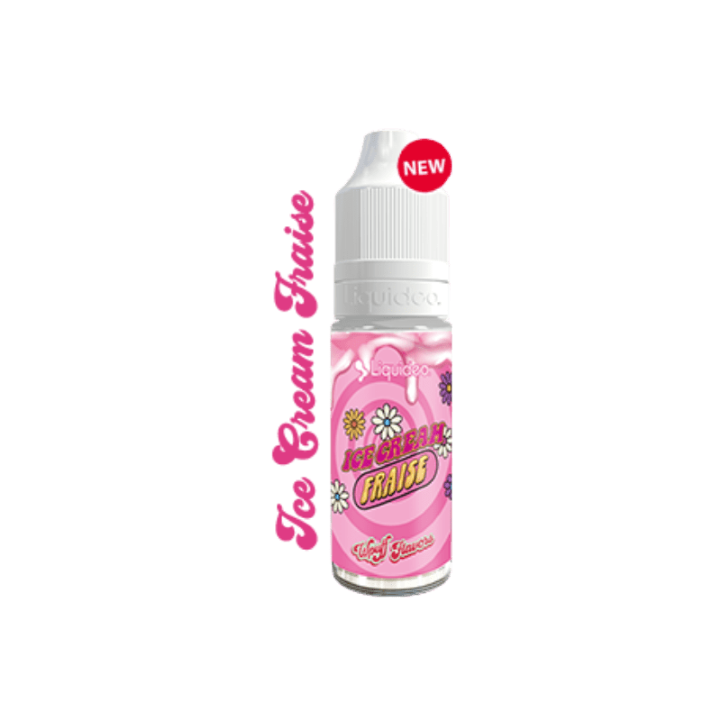 Ice Cream Fraise 10ml Liquideo - ByClope