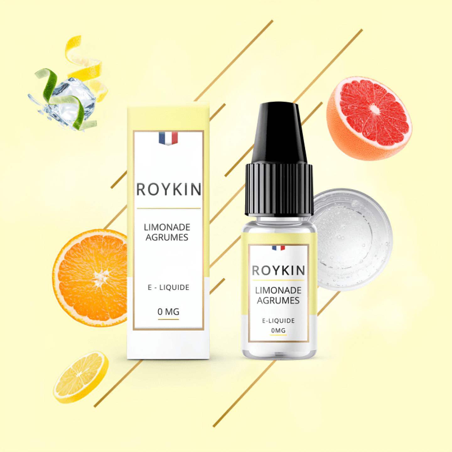 E-liquide Limonade Agrumes 10ml Roykin