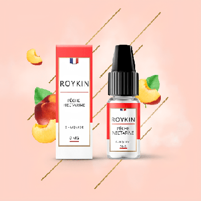 E-liquide Pêche Nectarine 10ml Roykin