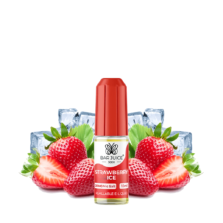E - liquide Strawberry Ice 10ml - Bar Juice - BYCLOPE
