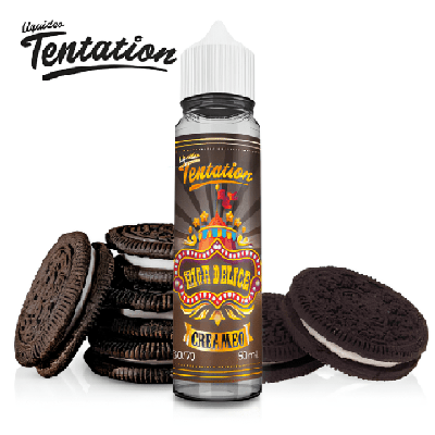 E-Liquide Creameo Tentation 50ml -Liquideo - BYCLOPE