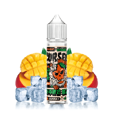 Cursed Mango K-Juice 50ml Liquideo - e-liquide mangue glacée - ByClope
