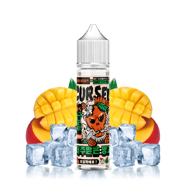 Cursed Mango K-Juice 50ml Liquideo - e-liquide mangue glacée - ByClope