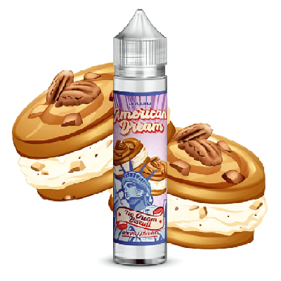 E-Liquide American Dream 50ml - Ice Cream Biscuit - BYCLOPE