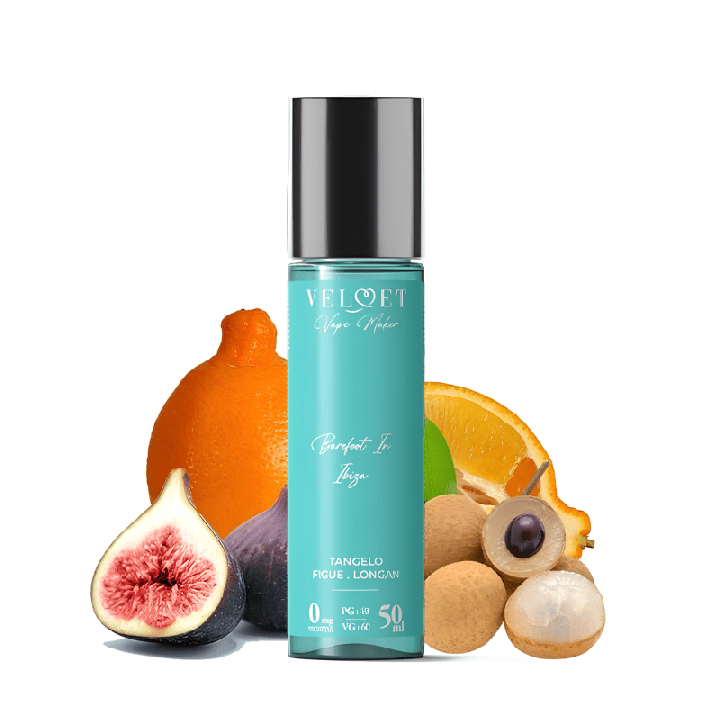 E - Liquide Barefoot In Ibiza 50ml - Velvet by Vape Maker - BYCLOPE