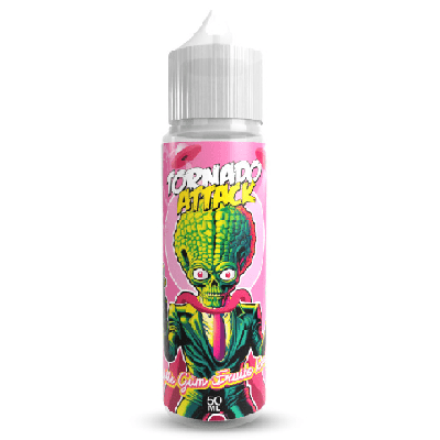 E-Liquide Bubble Gum Fruits Rouges Tornado Attack 50ml - Aromazon - BYCLOPE