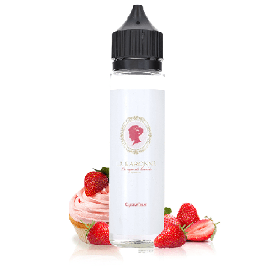 E-Liquide Cupcake Fraise La Baronne 50ml - La Vape du Boudoir - BYCLOPE