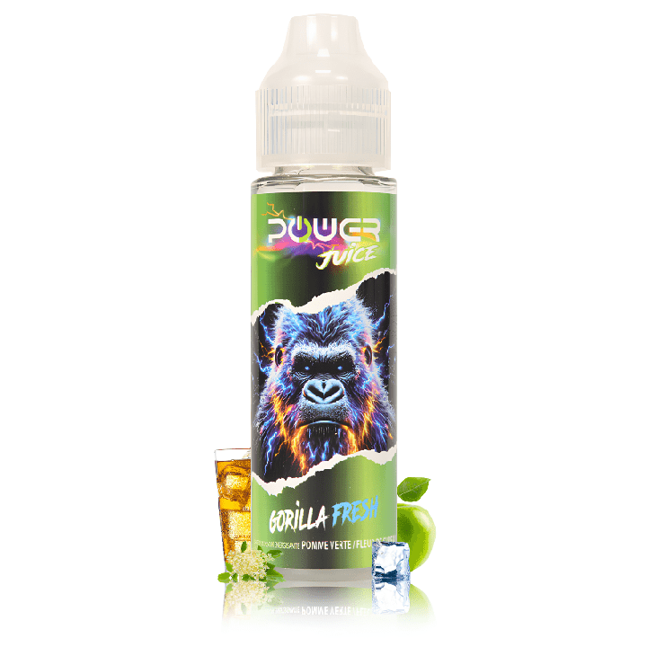 E - Liquide Gorilla Fresh 50ml - Power Juice - BYCLOPE