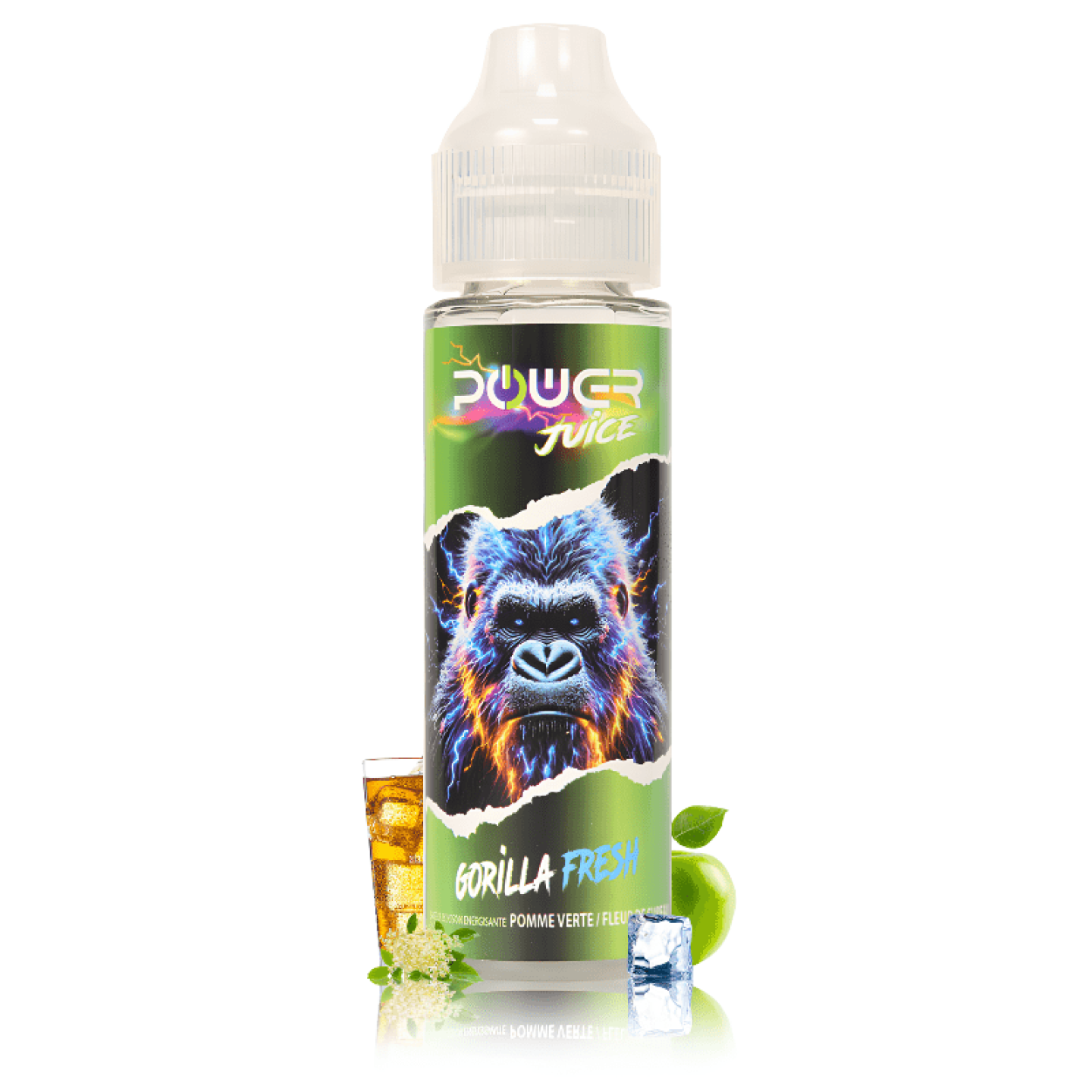 E - Liquide Gorilla Fresh 50ml - Power Juice - BYCLOPE