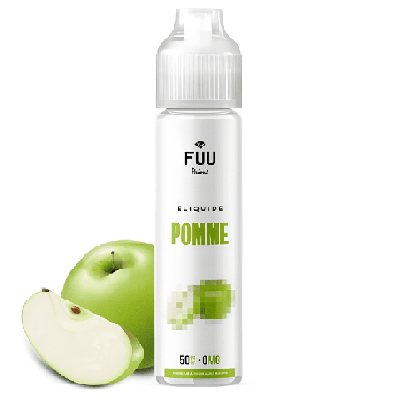E-Liquide Pomme 50ml - Fuu - BYCLOPE
