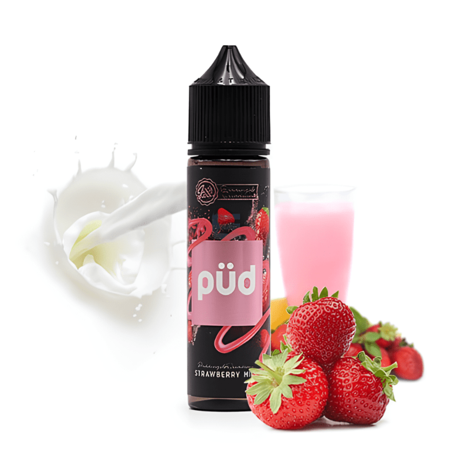 E-Liquide Strawberry Milk 50ml - Pud - BYCLOPE