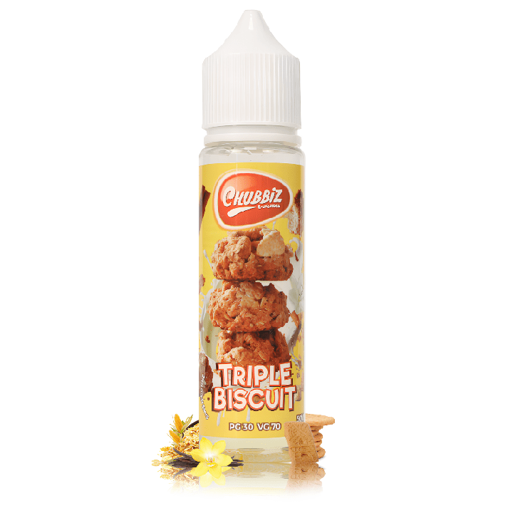E-Liquide Triple Biscuit 50ml - Chubbiz
