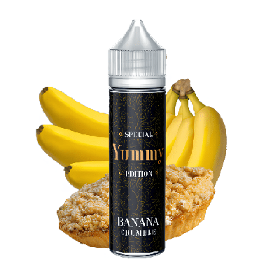 E - liquide Banana Crumble 50ml - Yummy - BYCLOPE