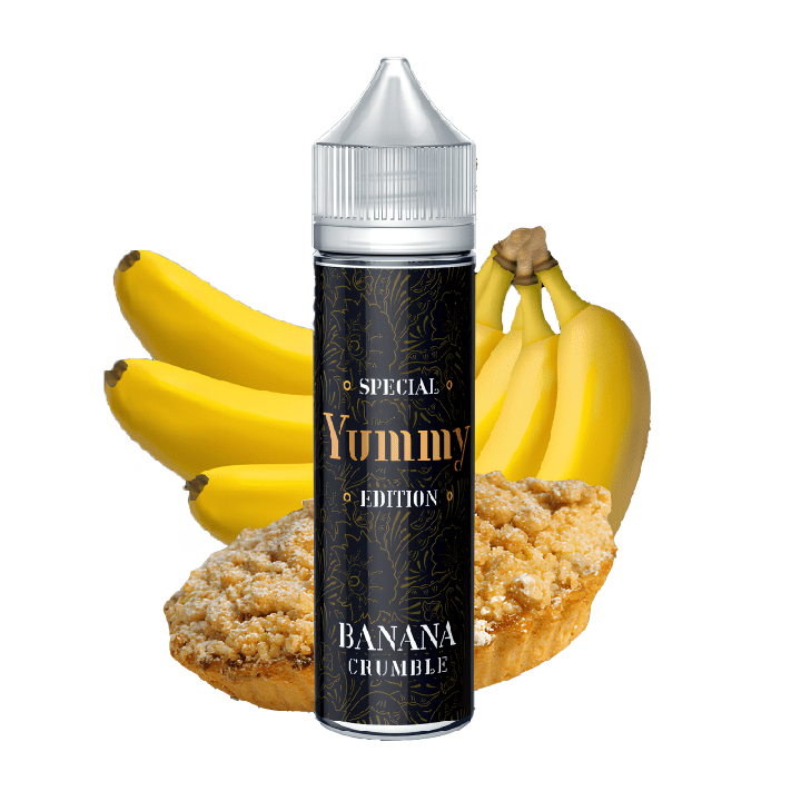 E - liquide Banana Crumble 50ml - Yummy - BYCLOPE