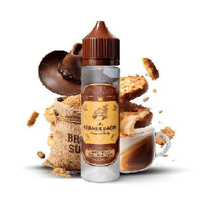 E-liquide Classic Biscuit Café Sucre Roux 50ml - Grande Bacco - BYCLOPE