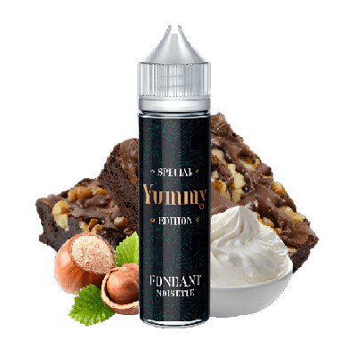 E - liquide Fondant Noisette 50ml - Yummy - BYCLOPE