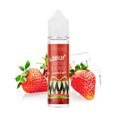 E-liquide Freeze Grosse Fraise 50ml - Liquideo - BYCLOPE