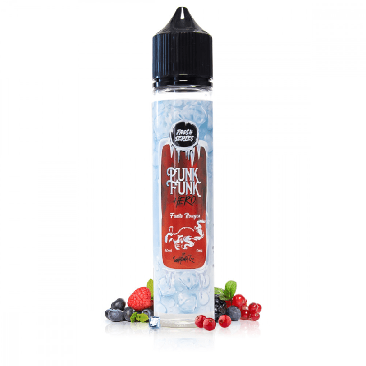 E-liquide Fruits Rouges Frais 50ml - Punk Funk Hero - BYCLOPE