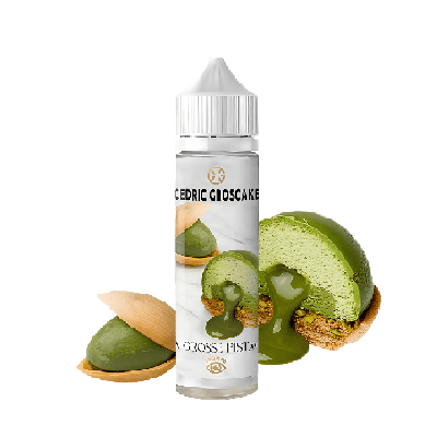 E - liquide La Grosse Pistache 50ml - Cedric GrosCake - BYCLOPE