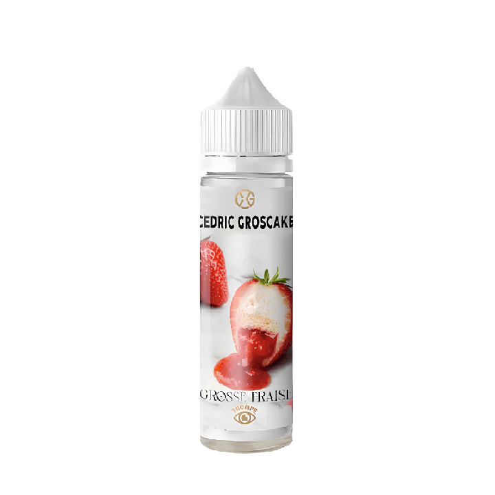 E-liquide La Grosse fraise 50ml - Cedric GrosCake - BYCLOPE