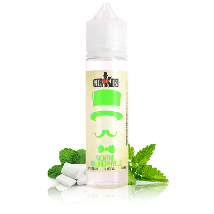 E-liquide Menthe Chlorophylle 50ml - Cirkus - BYCLOPE