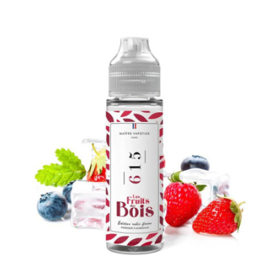 N°615 LES FRUITS DES BOIS 0MG 50ML - MAÎTRE VAPOTIER - BYCLOPE