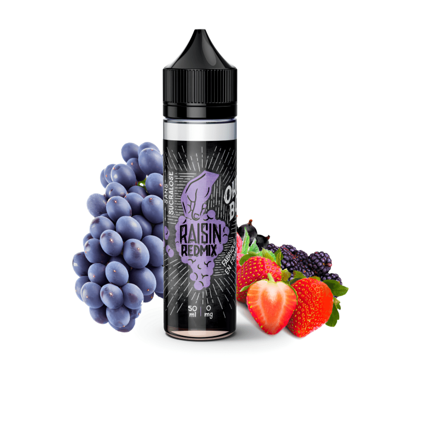 E - liquide Raisin Redmix 50ml - Ohm des Bois - BYCLOPE