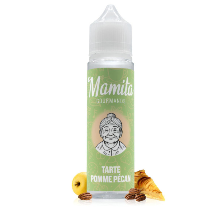 E-liquide Tarte Pomme Pécan 50ml - Mamita - BYCLOPE