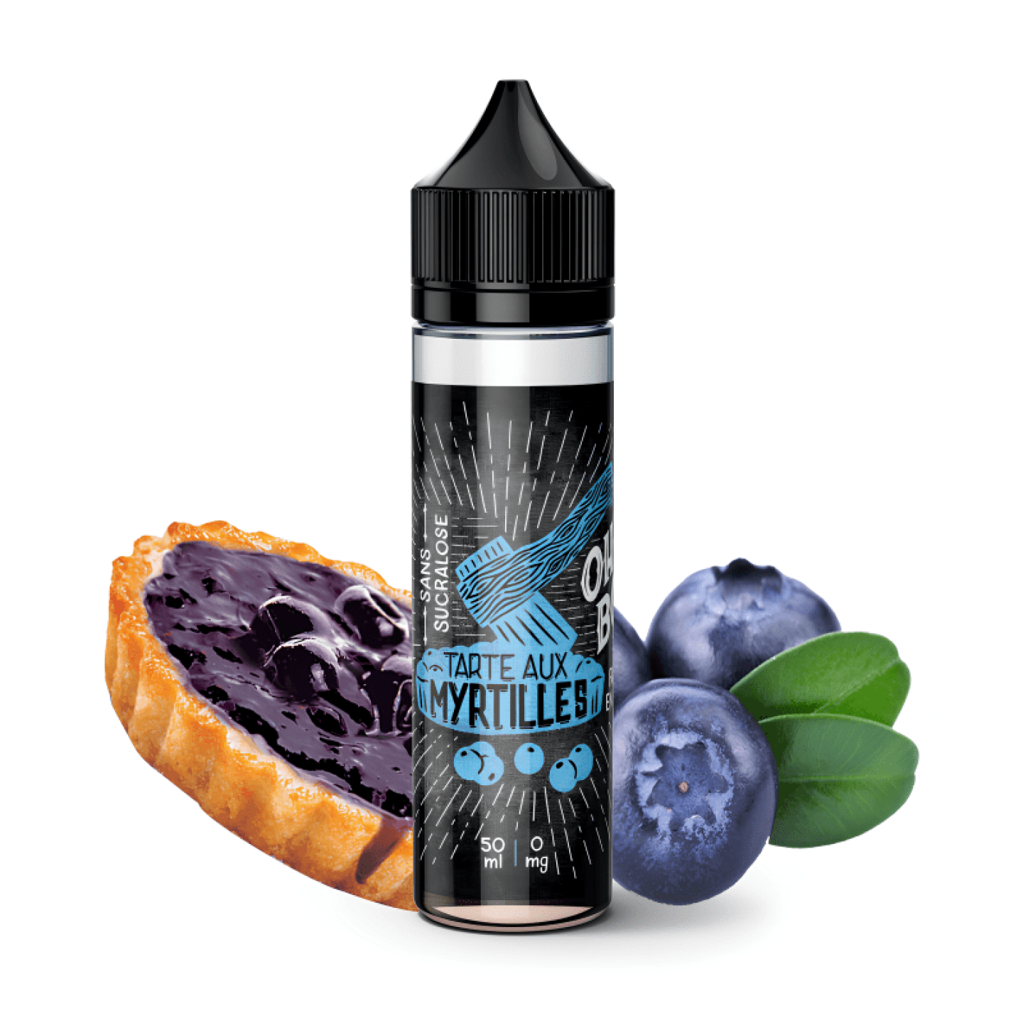 E - liquide Tarte aux Myrtilles 50ml - Ohm des Bois - BYCLOPE