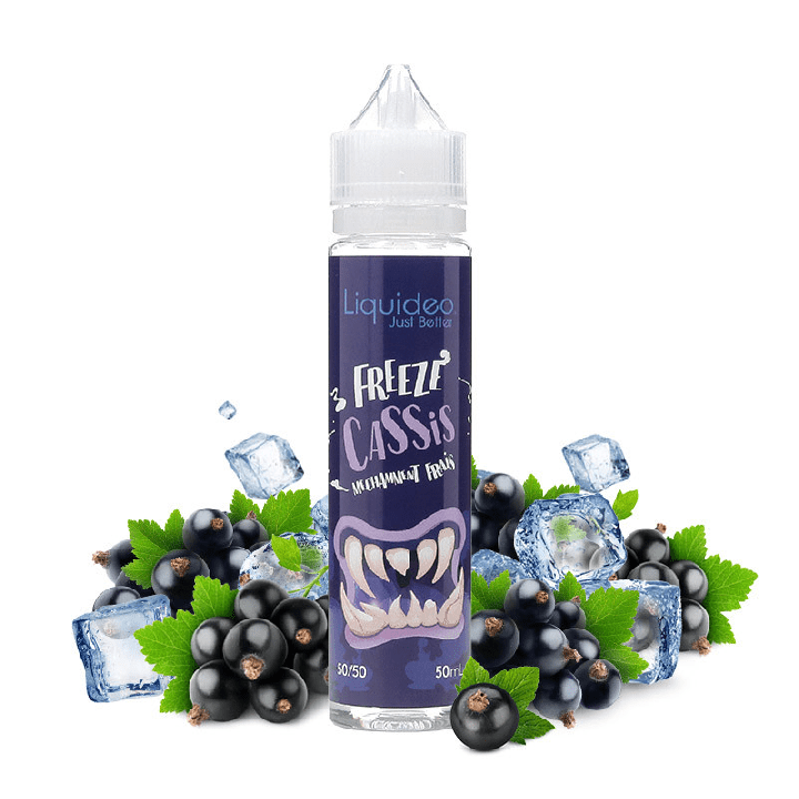 E-Liquide Freeze Cassis 50ml - Liquideo - BYCLOPE