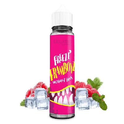 Freeze Framboyz 50ml Liquideo - e-liquide framboise fraîche - ByClope