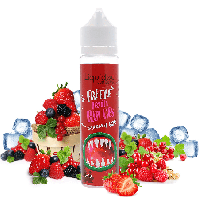Freeze Fruits Rouges 50ml Liquideo - e-liquide fruits rouges glacés - ByClope