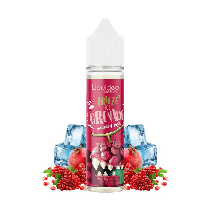 Freeze Ice Grenade 50ml Liquideo - e-liquide grenade fraîche - ByClope