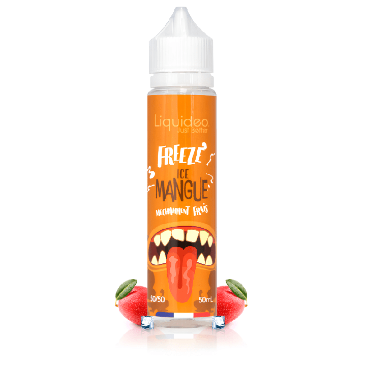 Freeze Ice Mangue 50ml Liquideo - e-liquide mangue glacée - ByClope